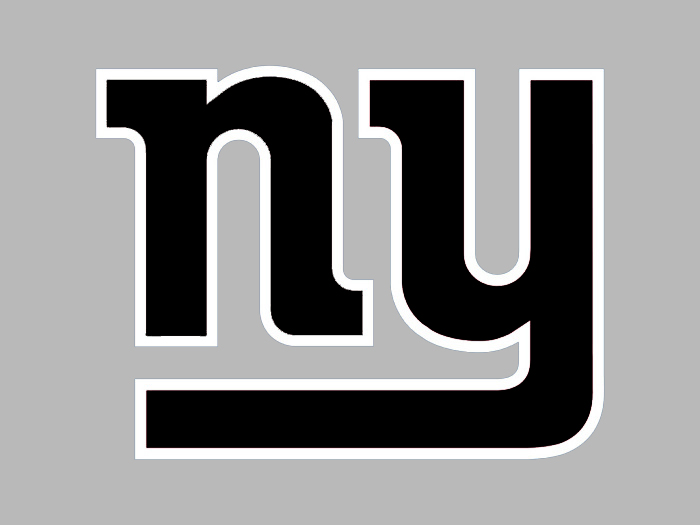 NY Giants to Oakland colors logo fabric transfer